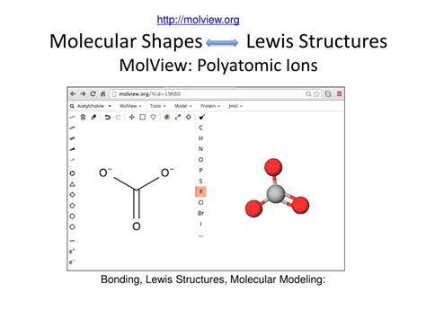 lewis structure generator online|MolView.